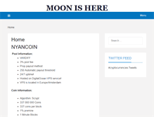 Tablet Screenshot of moonishere.com